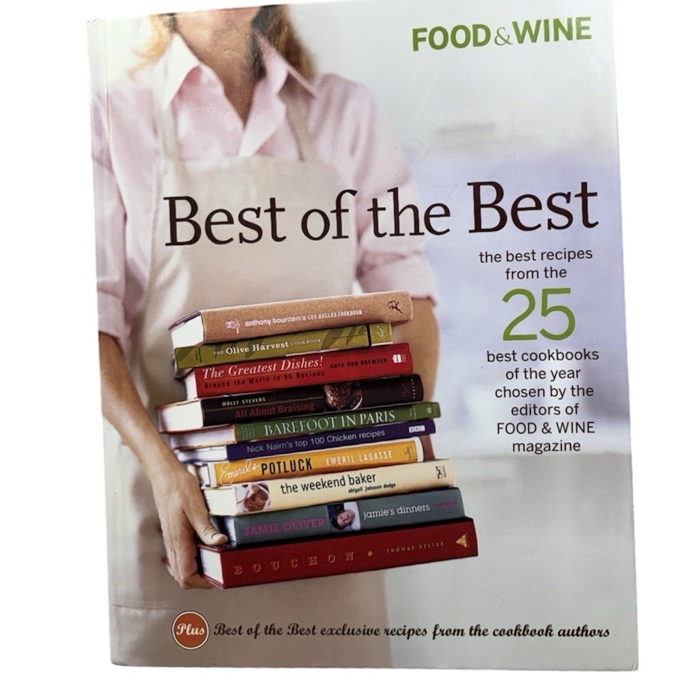 Food &Wine Best of the Best Vol 8 Cookbook Hardcover 2005 Bourdain Garten Oliver